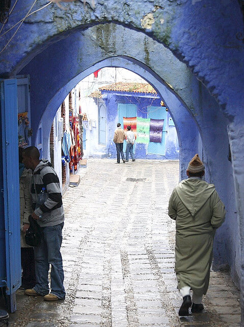 Chefchaouen medina bleue Maroc