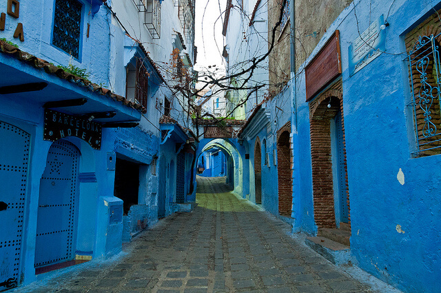 Chefchaouen medina bleue Maroc