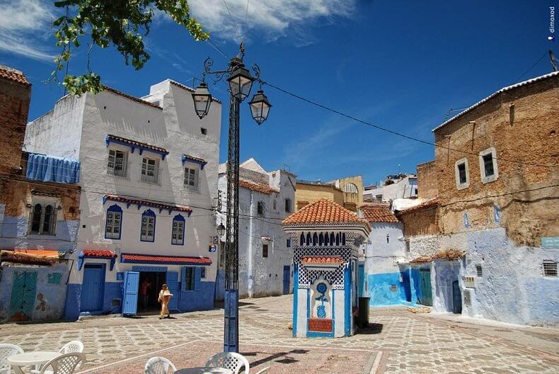 Chefchaouen medina bleue Maroc