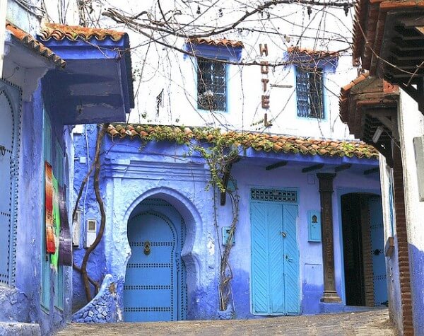 Chefchaouen medina bleue Maroc