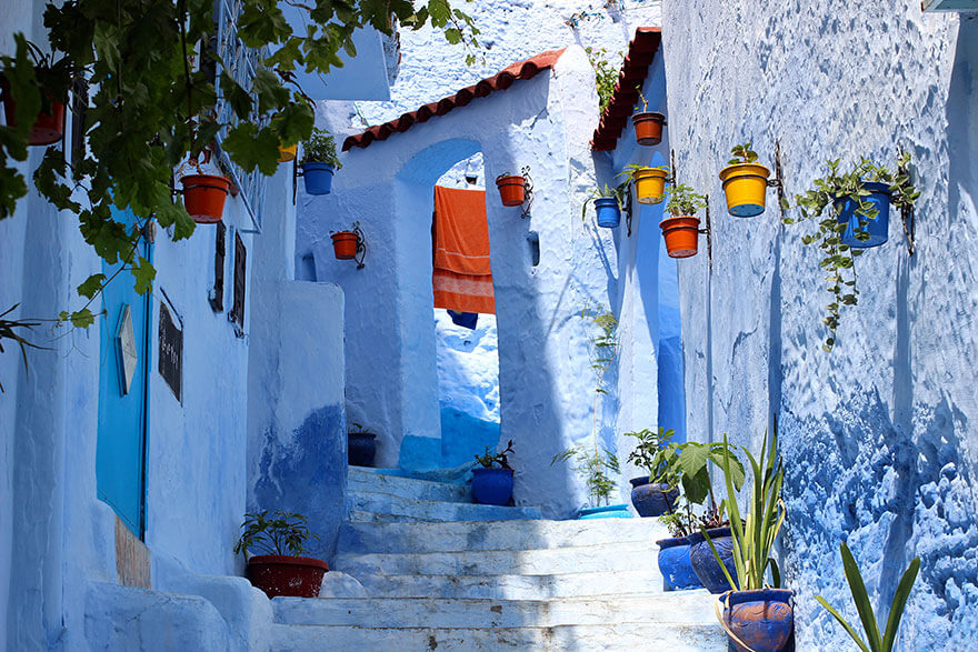 Chefchaouen medina bleue Maroc